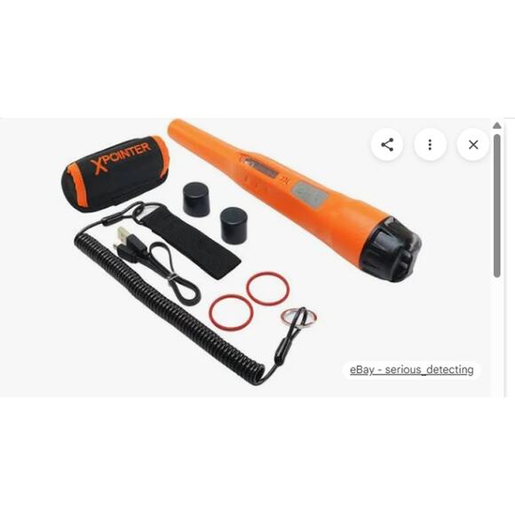 NWB Quest XPointer Pro Underwater PI Li-Poly Pinpointer Metal Detector - Picture 3 of 3